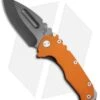 Medford Praetorian G Frame Lock Knife Orange G-10/Black Ti (3.75" Black) MKT