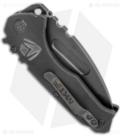 Medford Praetorian Scout M/P Liner Lock Knife Blackout G-10 (3.6" Black) MKT -Elite Folds Medford Praetorian Scout MP LL Blackout G 10 Black BHQ 80937 jr side