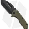 Medford Praetorian Scout Liner Lock Knife OD Green G-10 (3.6" Black) MKT