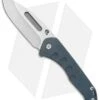 Medford Praetorian Slim Frame Lock Knife Blue Ano Drop Point (3.3" Satin)