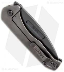 Medford Praetorian Slim Frame Lock Knife PVD/Bronze DP (3.3" Black PVD) -Elite Folds Medford Praetorian Slim FL PVD Bronze DP PVD BHQ 112520 jr side