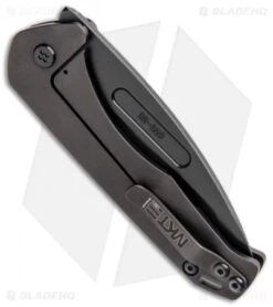 Medford Praetorian Slim Frame Lock Knife PVD Tanto (3.3" PVD) -Elite Folds Medford Praetorian Slim FL PVD Tanto PVD BHQ 112518 jr side