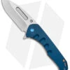 Medford Praetorian Swift FL Flipper Frame Lock Knife Blue Aluminum (3.3" Tumble)
