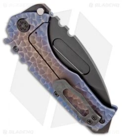 Medford Praetorian Peaks And Valleys Anodized PVD Hardware (2.8" PVD) MKT -Elite Folds Medford Praetorian T FL Peaks and Valleys Anodized PVD HW PVD MK0123PD 02AN TPCP BP BHQ 101282 jr side