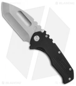Medford Praetorian-P Liner Lock Knife Black G-10 (3.75" Tumbled) MKT