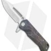 Medford Proxima Frame Lock Flipper Violet/Bnz Nouveau Flora (3.875" Tumbled)