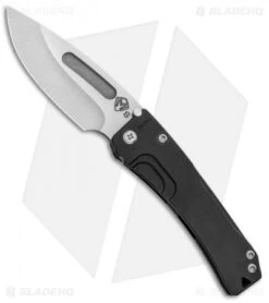Medford Slim Midi Marauder Frame Lock Knife Black Ti (3.625" Stonewash) MKT