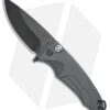 Medford Smooth Criminal Plunge Lock Flipper Knife Gray (3" Black PVD)