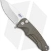 Medford Smooth Criminal Plunge Lock Flipper Knife OD Green (3" Tumbled)