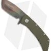 Medford TFF-2 Flipper Frame Lock Knife OD Green G-10 (4" Vulcan) MKT