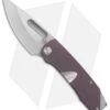 Medford The General Frame Lock Knife Violet Ti W/ Star (4" Stonewash) MKT