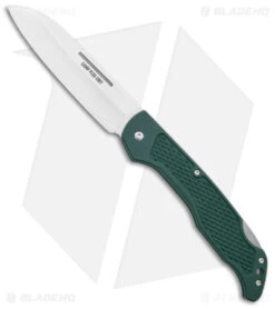 Ontario Camp Plus Chef Folder Knife Green GFN (4.25" Satin) 4300