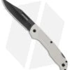Ontario Camp Plus Frost Lock Back Knife GFN White (3.3" Black)