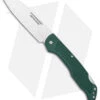 Ontario Camp Plus Santoku Folder Knife Green GFN (4.25" Satin) 4305