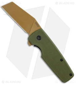 Ontario Epoch Frame Lock Knife OD Green Black G-10 (2.4" Tan)