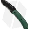 Ontario Joe Pardue Utilitac Liner Lock Knife Green Zytel (3.1" Black Serr)