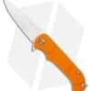 Ontario Navigator Liner Lock Knife Orange Plastic (2.375" Satin) 8900