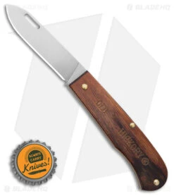 Ontario Old Hickory Outdoors Folder Slip Joint Knife Brown Walnut (3" Satin) -Elite Folds Ontario Old Hickory Outdoors Folder Slip Joint Knife Brown Walnut 3in Satin BHQ 140244 td size