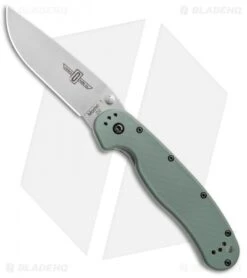 Ontario RAT Model 1 Liner Lock Knife Foliage Green (3.6" D2 Satin) 8867OD