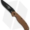Ontario RAT Model 2 Liner Lock Knife Coyote Brown Nylon (3" Black) 8861CB