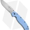 Ontario RAT Model 1 Liner Lock Knife Light Blue (3.625" Satin) 8848BL