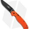 Ontario RAT Model 1A Spring Assisted Knife Orange G10 (3.625" Black) 8871OR