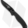Ontario RAT Model 2 Liner Lock Knife Black Nylon (3" Black D2) 8830