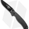 Ontario RAT Model 2 Liner Lock Knife Carbon Fiber/G-10 (3" Black D2) 8834
