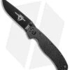 Ontario RAT Model 2 Liner Lock Knife Carbon Fiber/G-10 (3" Black AUS-8) 8838