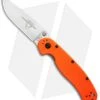 Ontario RAT Model 2 Liner Lock Knife Orange Nylon (3" Satin AUS-8) 8860OR