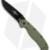 Ontario RAT Model 1 Liner Lock Knife OD Green (3.625" Black) 8846OD