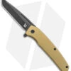 Ontario Ti22 Equinox Frame Lock Knife Bronze Titanium (3" Black)