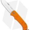 Ontario Traveler Slip Joint Knife Orange Plastic (2.25" Satin) 8901
