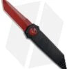 Paragon Dredd Lock Knife Black Aluminum (4" Red Tanto)