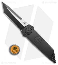 Paragon Dredd Lock Knife Black Aluminum (4" Two Tone Tanto) B-CB-2T-DE -Elite Folds Paragon Dredd Lock Black Aluminum TT Tanto BHQ 109153 jr bottlecap