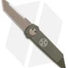 Paragon Dredd Lock Knife OD Green Aluminum (4" FDE Tanto)