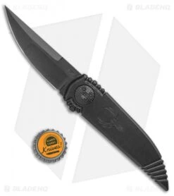 Paragon Phoenix Knife Black (3.8" Black Compound) -Elite Folds Paragon Phoenix Black Black Compound Phoenix DP B CG CB BHQ 96114 jr bottlecap