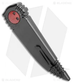 Paragon Phoenix Knife Black (3.8" Red Cerakote) -Elite Folds Paragon Phoenix Black Red Cerakote BHQ 109185 jr side