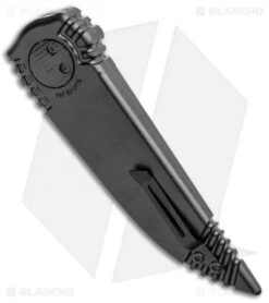 Paragon Phoenix Knife Black (3.8" Two-Tone Satin DE) -Elite Folds Paragon Phoenix Black TT Sain DE BHQ 96347 jr side