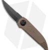 Paragon Phoenix Knife Flat Dark Earth Aluminum (3.8" Black DE)