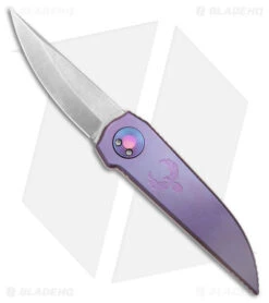 Paragon Phoenix Gravity Knife Purple Titanium (3.9" Stonewash S35VN)