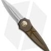 Paragon Warlock Folding Knife Bronze Titanium (3.9" Stonewash)