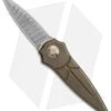 Paragon Warlock Folding Knife Bronze Titanium (3.9" Stonewash Sorcerer)