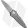 Paragon Warlock Folding Knife Distressed Titanium (3.9" Stonewash Sorcerer)