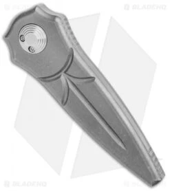 Paragon Warlock Folding Knife Distressed Titanium (3.9" Stonewash Sorcerer) 5 Paragon Warlock Folding Knife Distressed Titanium (3.9" Stonewash Sorcerer) -Elite Folds Paragon Warlock Distressed Ti Sorcerer BHQ 134025 jr spine