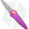 Paragon Warlock Folding Knife Metallic Purple Titanium Starburst (3.9" Sorcerer)