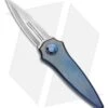 Paragon Warlock Folding Knife Smooth Purple Titanium (3.9" Gray/Satin)