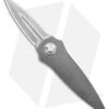 Paragon Warlock Folding Knife Line Milled Titanium (3.9" Satin)