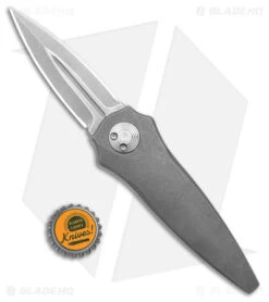 Paragon Warlock Folding Knife Line Milled Titanium (3.9" Satin) -Elite Folds Paragon Warlock Folding Knife Ti SW BHQ 174494 jr bottlecap