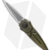 Paragon Warlock Folding Knife OD Green Aluminum (3.9" Satin Sorcerer)